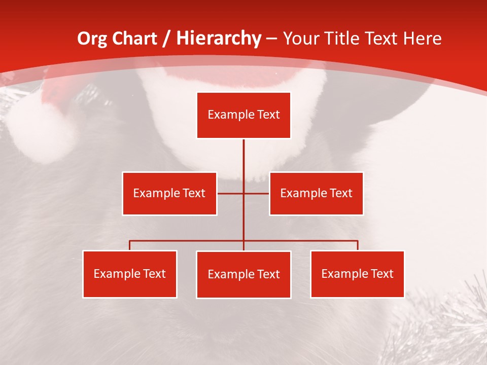 Bunny Pet Christmas PowerPoint Template