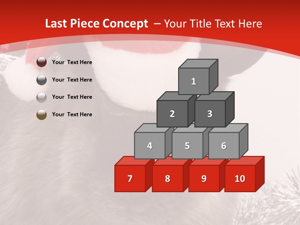 Bunny Pet Christmas PowerPoint Template