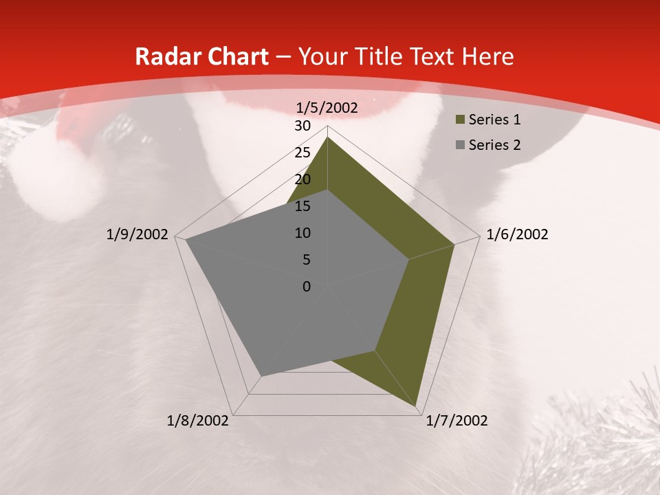 Bunny Pet Christmas PowerPoint Template