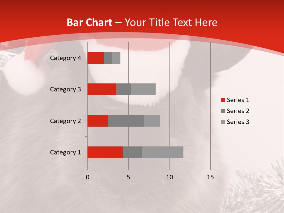 Bunny Pet Christmas PowerPoint Template