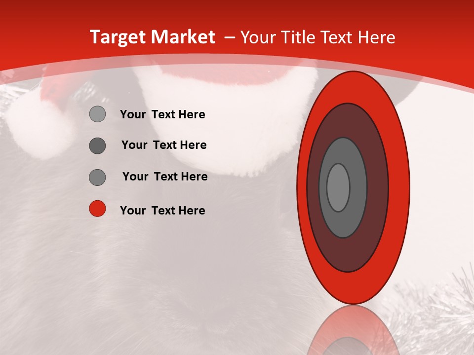 Bunny Pet Christmas PowerPoint Template