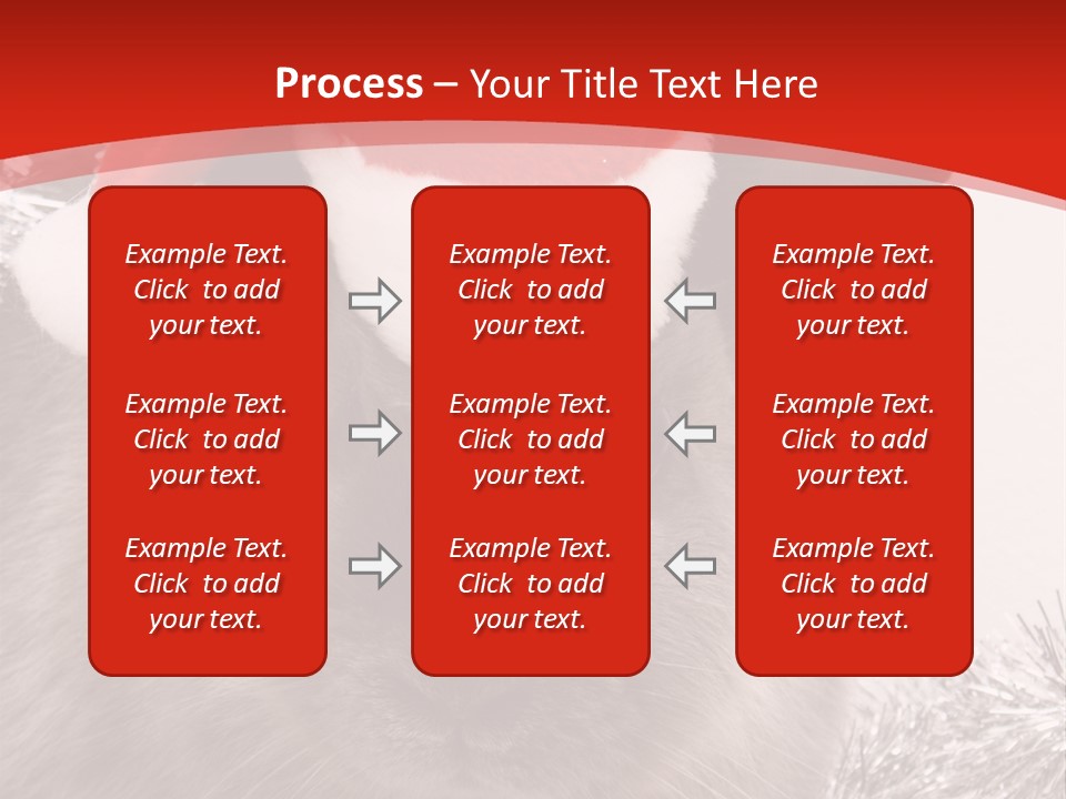 Bunny Pet Christmas PowerPoint Template