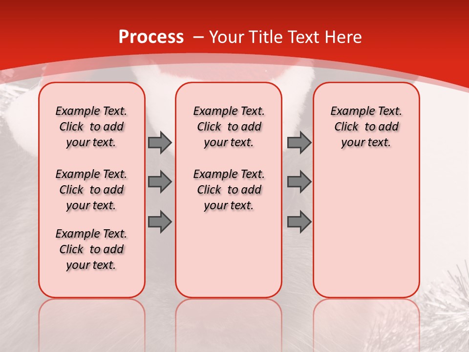 Bunny Pet Christmas PowerPoint Template