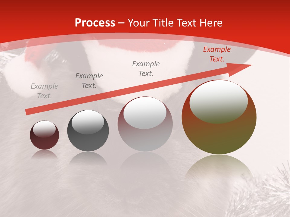 Bunny Pet Christmas PowerPoint Template