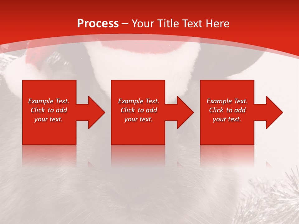 Bunny Pet Christmas PowerPoint Template