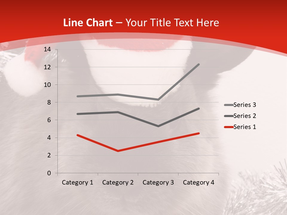 Bunny Pet Christmas PowerPoint Template