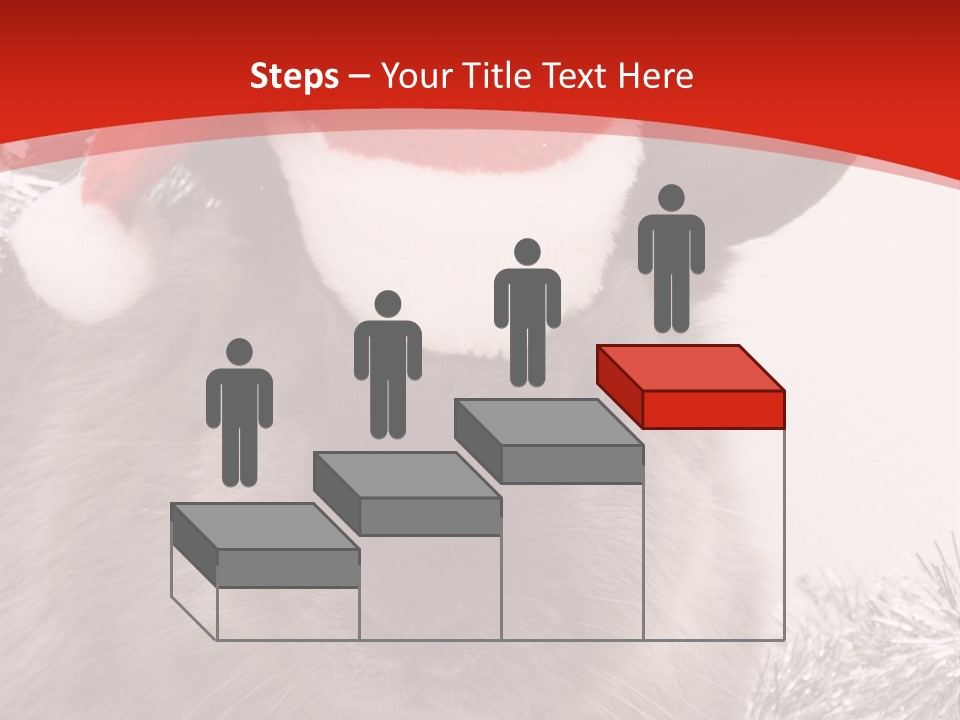 Bunny Pet Christmas PowerPoint Template