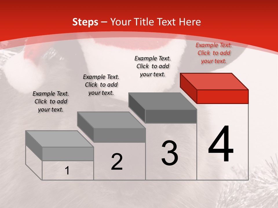 Bunny Pet Christmas PowerPoint Template