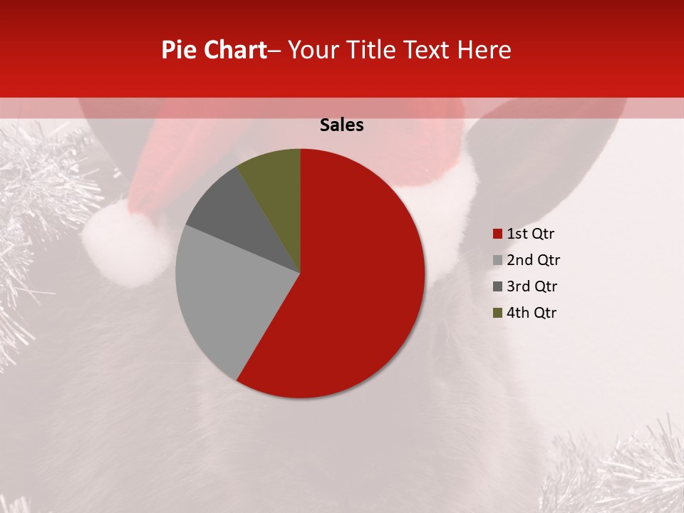 Animal Santa White PowerPoint Template