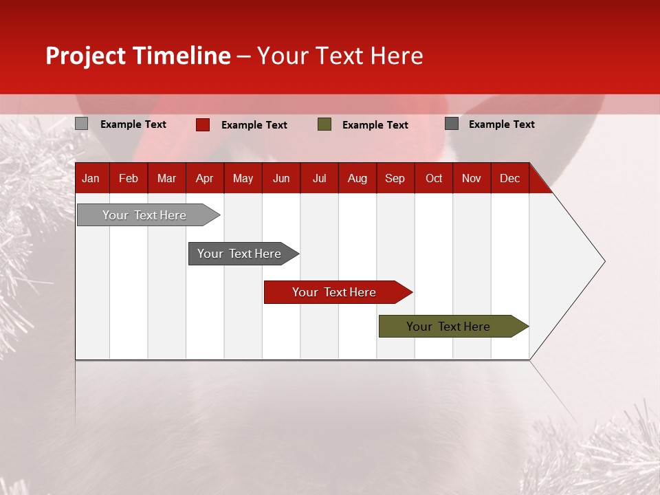 Animal Santa White PowerPoint Template