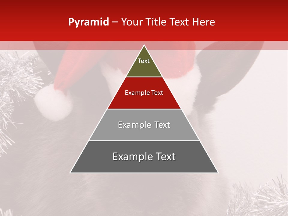 Animal Santa White PowerPoint Template