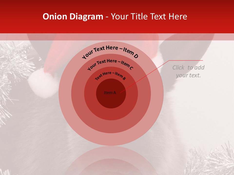 Animal Santa White PowerPoint Template