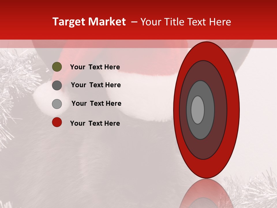 Animal Santa White PowerPoint Template