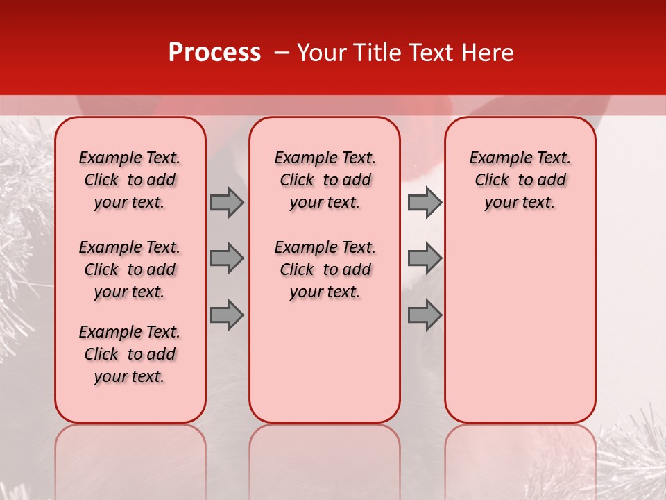 Animal Santa White PowerPoint Template