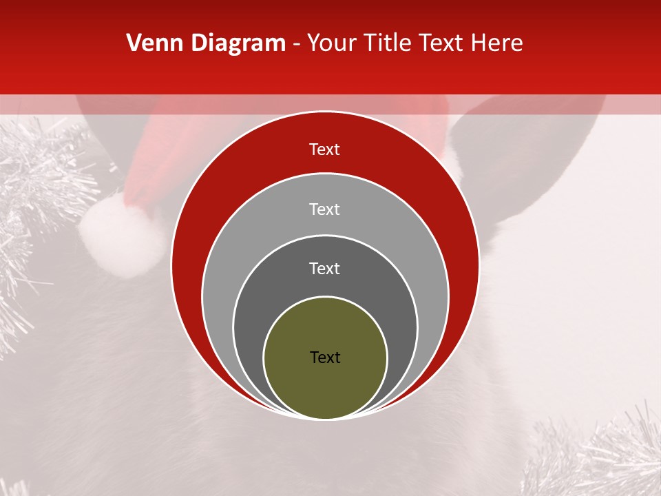 Animal Santa White PowerPoint Template
