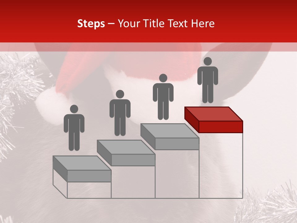 Animal Santa White PowerPoint Template