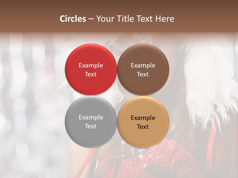 Charming Pretty Woman PowerPoint Template