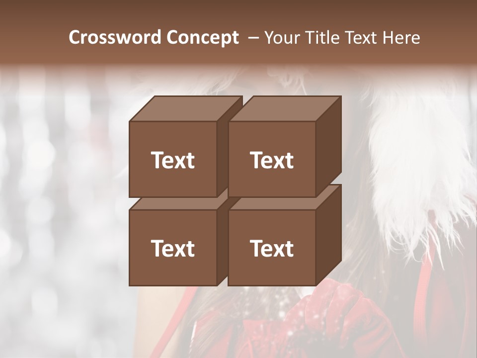 Charming Pretty Woman PowerPoint Template