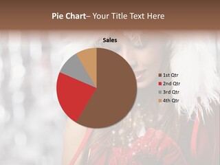 Charming Pretty Woman PowerPoint Template