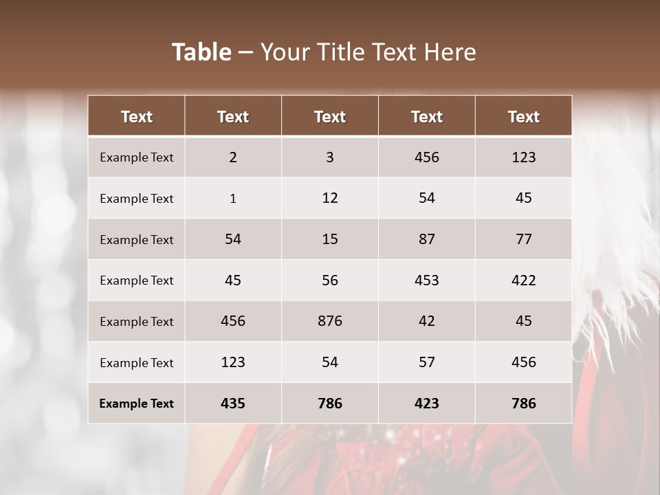 Charming Pretty Woman PowerPoint Template