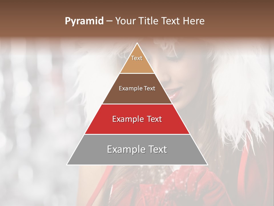 Charming Pretty Woman PowerPoint Template
