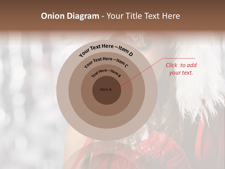 Charming Pretty Woman PowerPoint Template