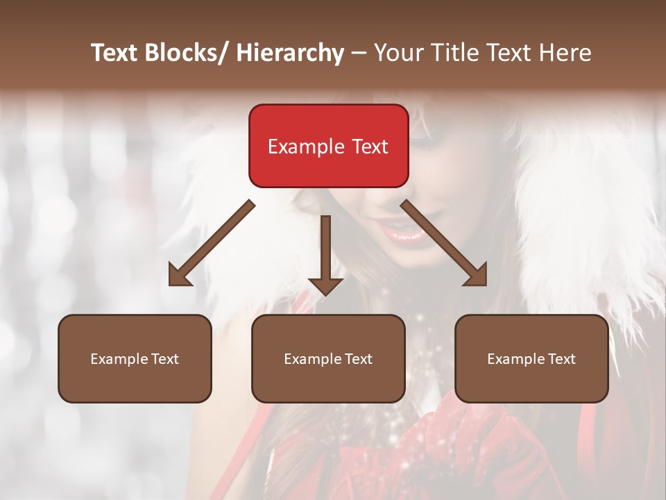 Charming Pretty Woman PowerPoint Template