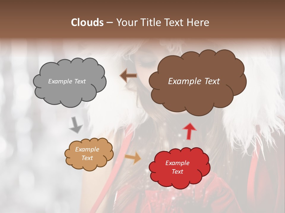 Charming Pretty Woman PowerPoint Template