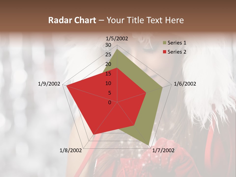 Charming Pretty Woman PowerPoint Template