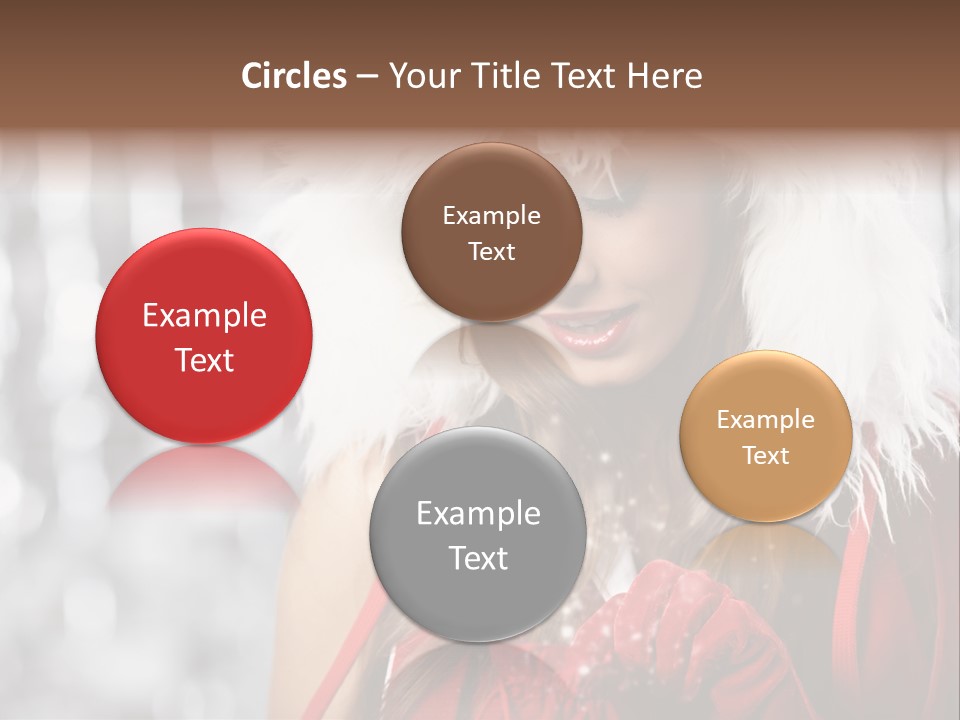 Charming Pretty Woman PowerPoint Template