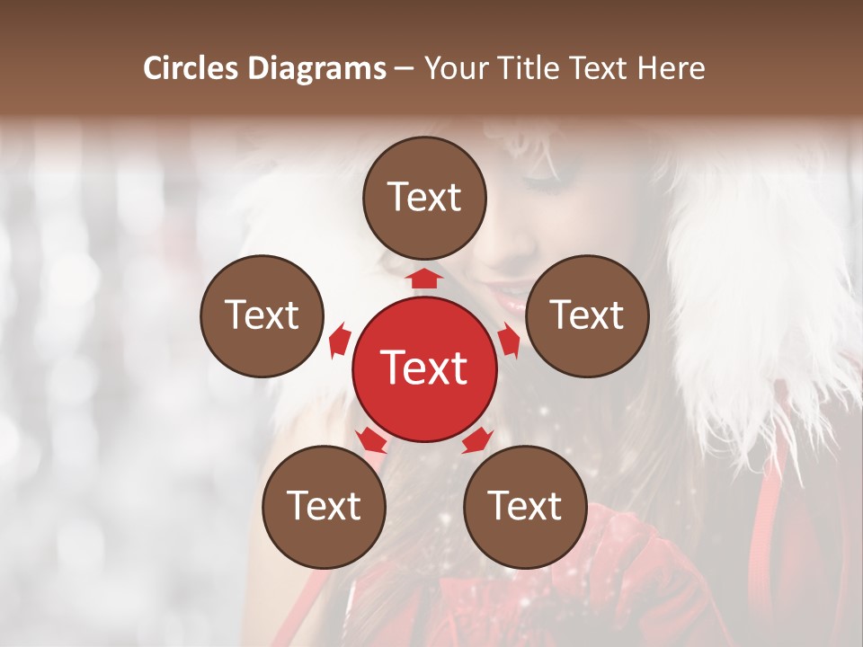 Charming Pretty Woman PowerPoint Template