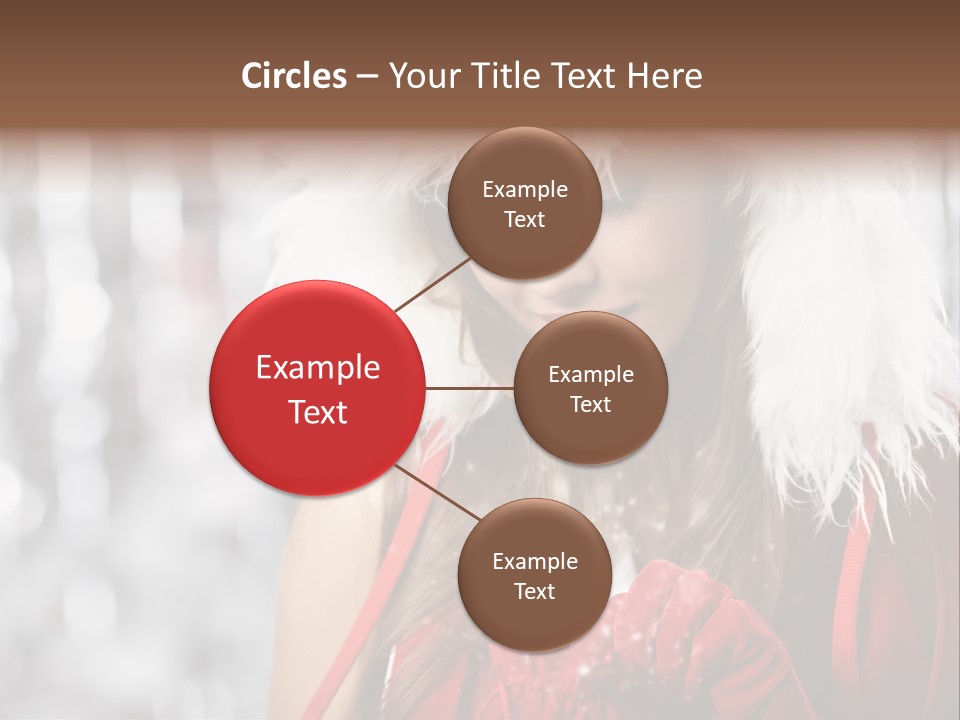 Charming Pretty Woman PowerPoint Template