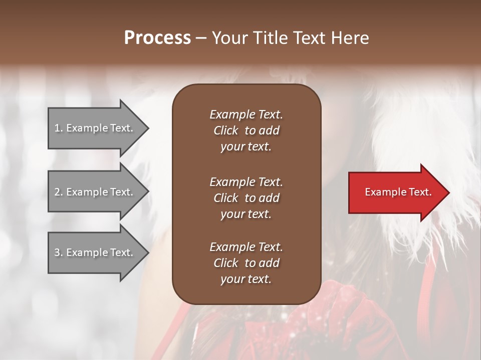 Charming Pretty Woman PowerPoint Template
