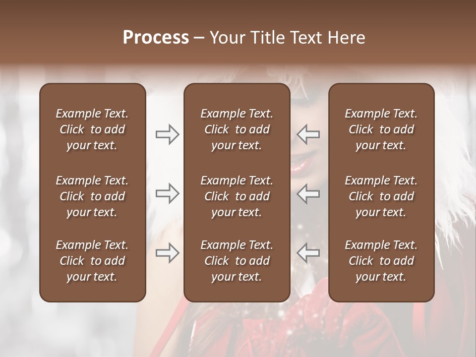 Charming Pretty Woman PowerPoint Template