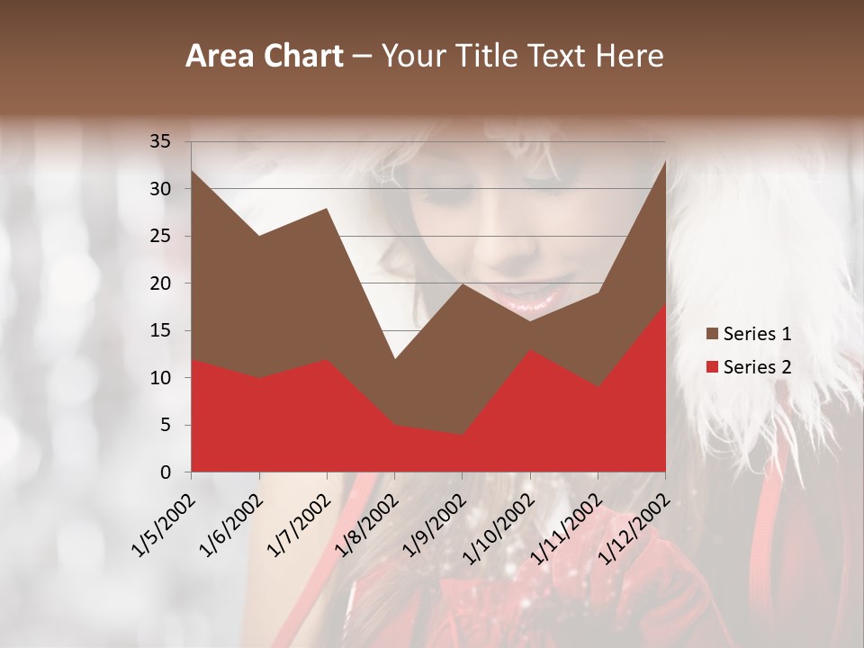 Charming Pretty Woman PowerPoint Template