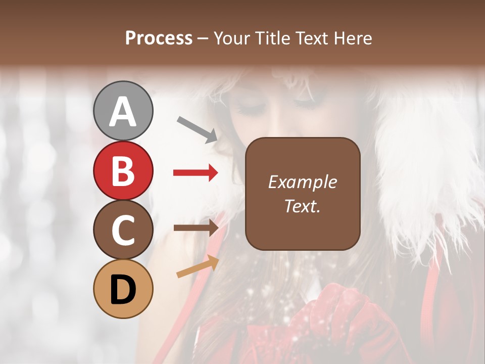 Charming Pretty Woman PowerPoint Template