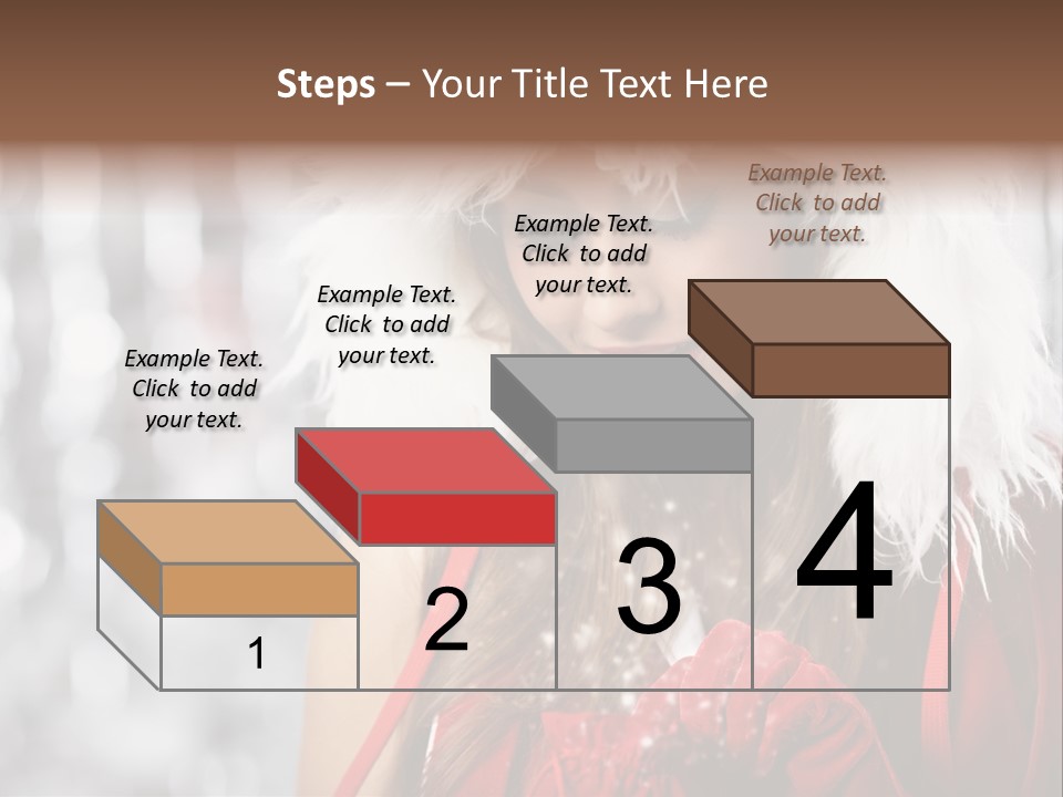 Charming Pretty Woman PowerPoint Template