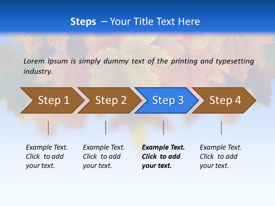 Sunny Forest Tranquil PowerPoint Template