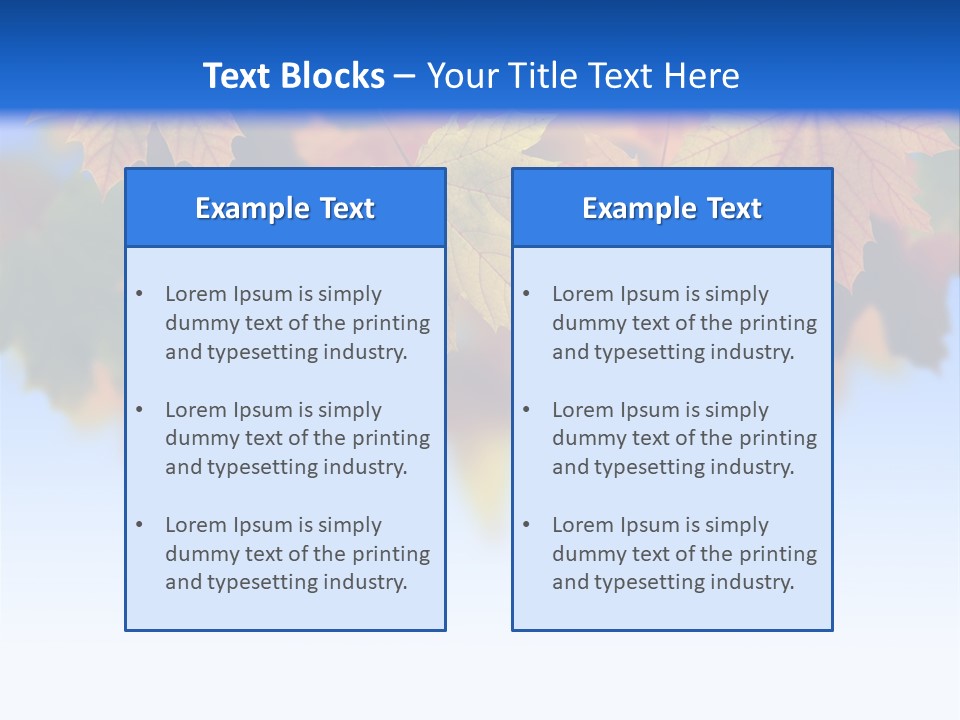 Sunny Forest Tranquil PowerPoint Template