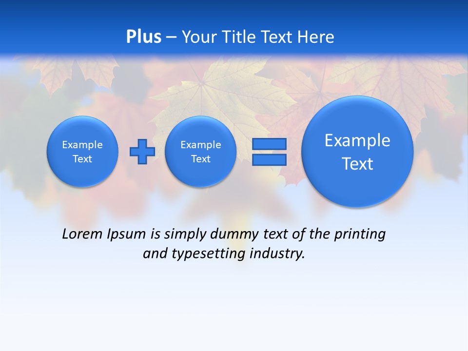 Sunny Forest Tranquil PowerPoint Template