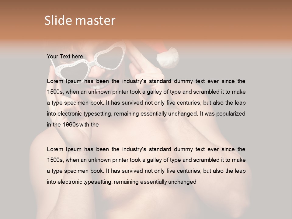 Year Glasses Lover PowerPoint Template