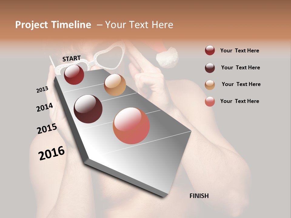 Year Glasses Lover PowerPoint Template