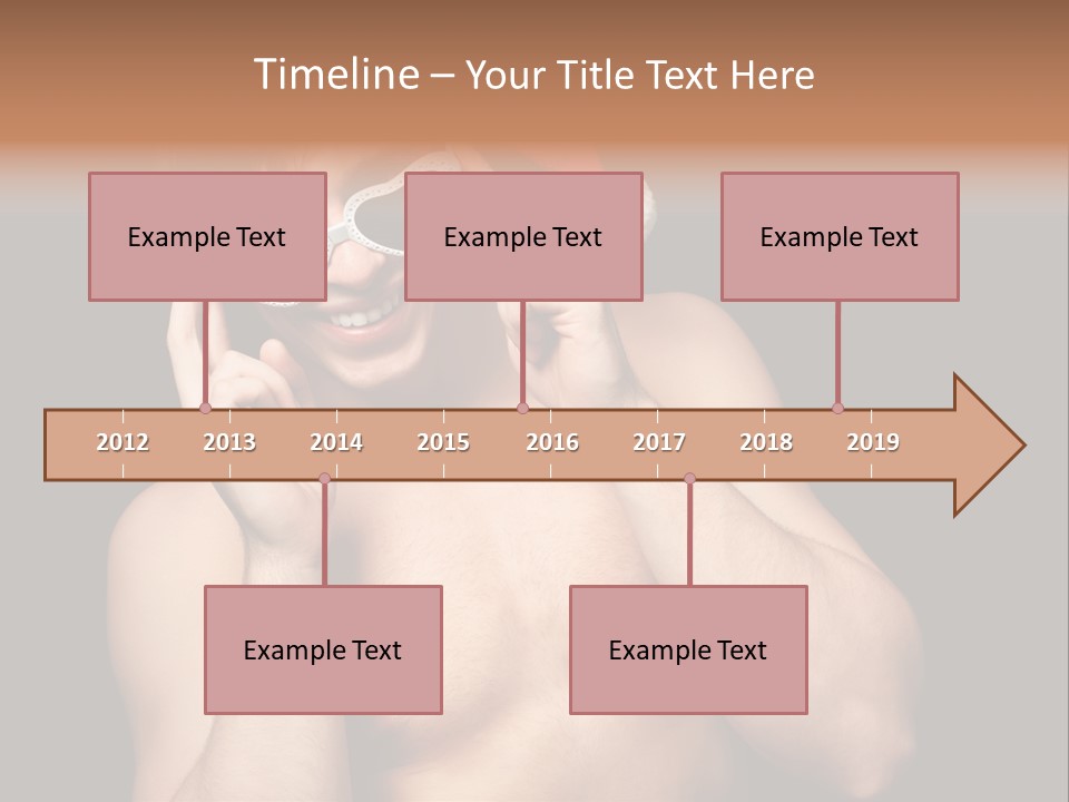 Year Glasses Lover PowerPoint Template