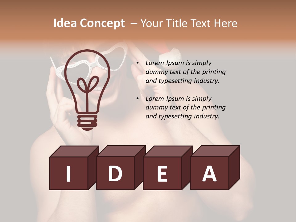 Year Glasses Lover PowerPoint Template