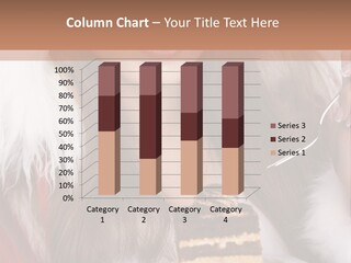 Plate Beautiful Maiden PowerPoint Template