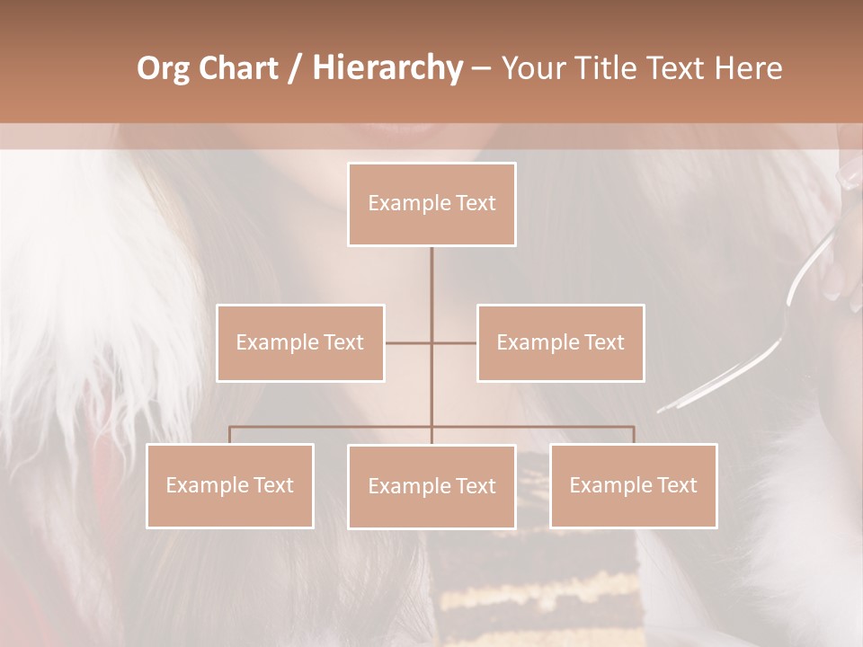 Plate Beautiful Maiden PowerPoint Template