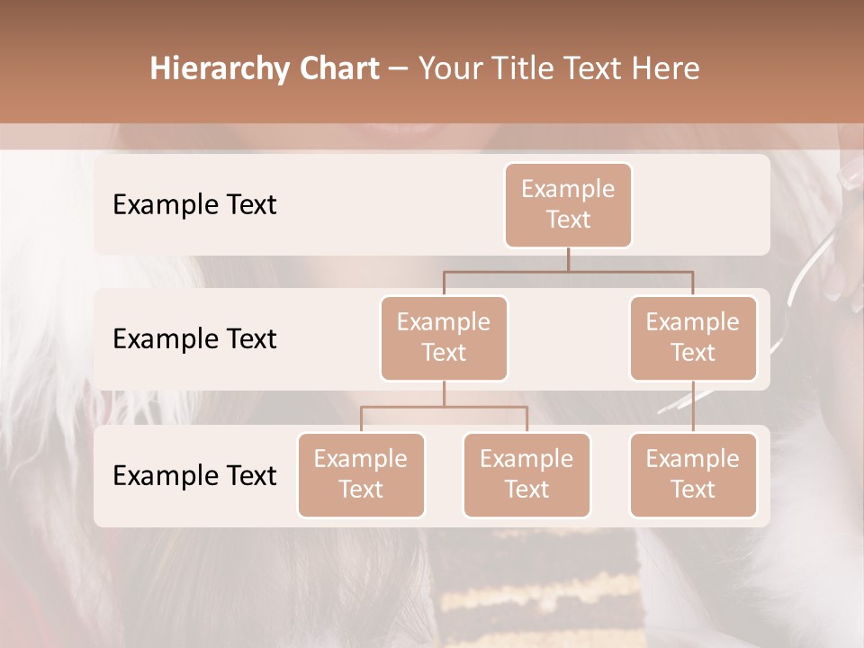 Plate Beautiful Maiden PowerPoint Template