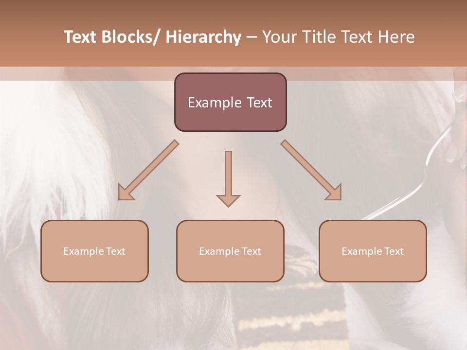 Plate Beautiful Maiden PowerPoint Template