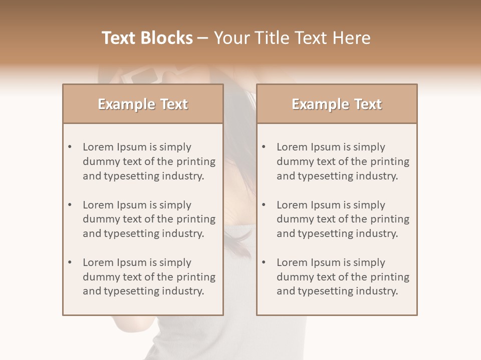 Girl Industry Modern PowerPoint Template