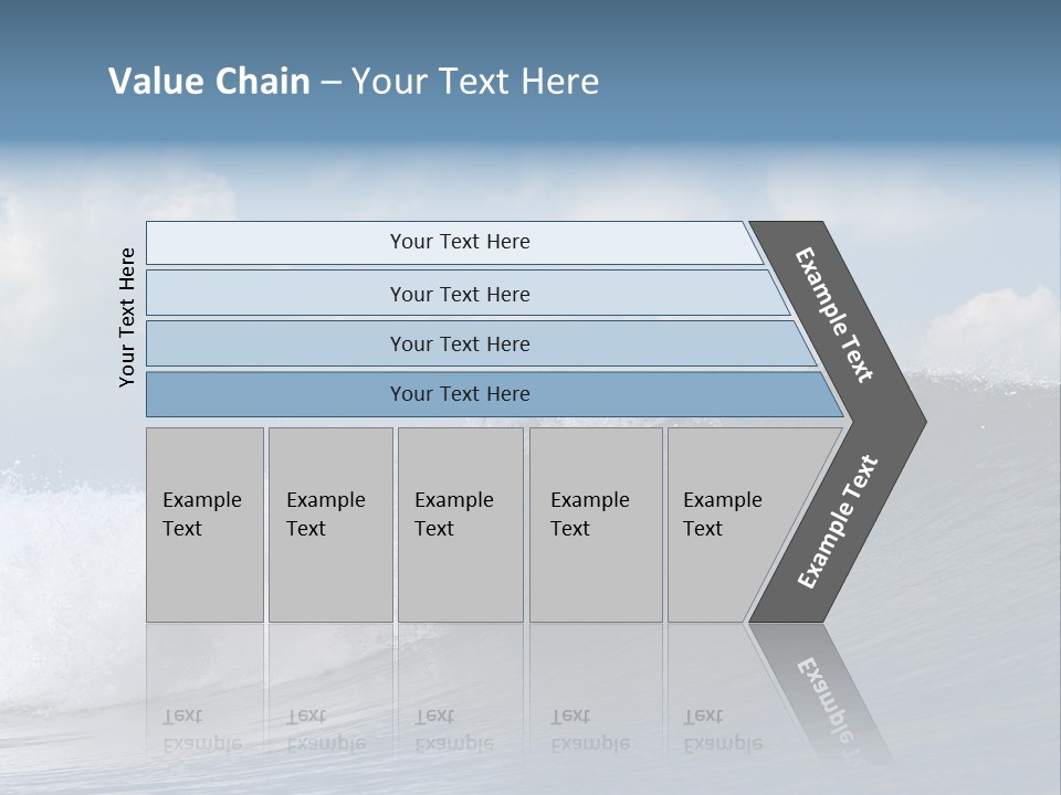 Large Wave Crest PowerPoint Template